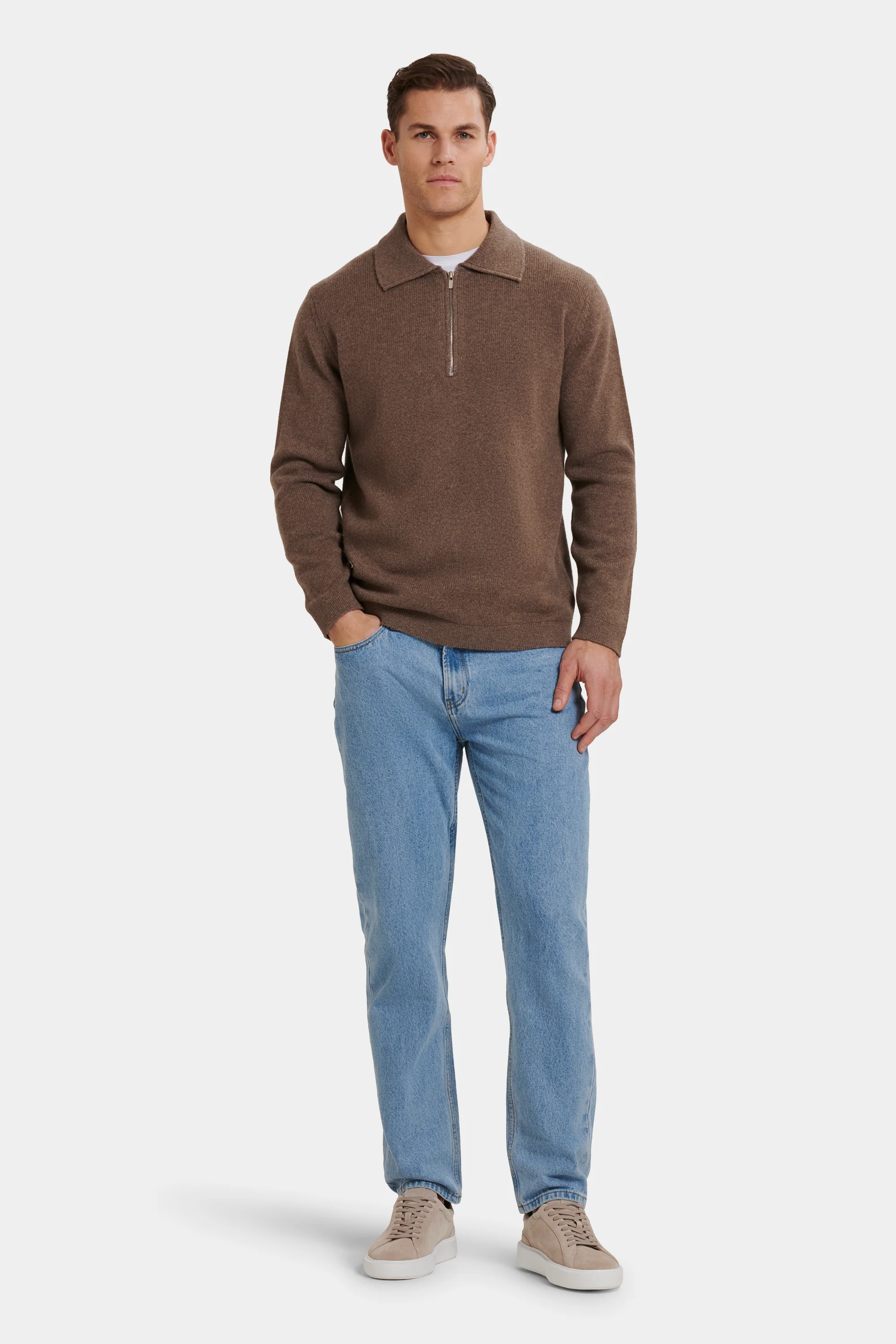 THE COMPONE QUARTER ZIP POLO - Image 2